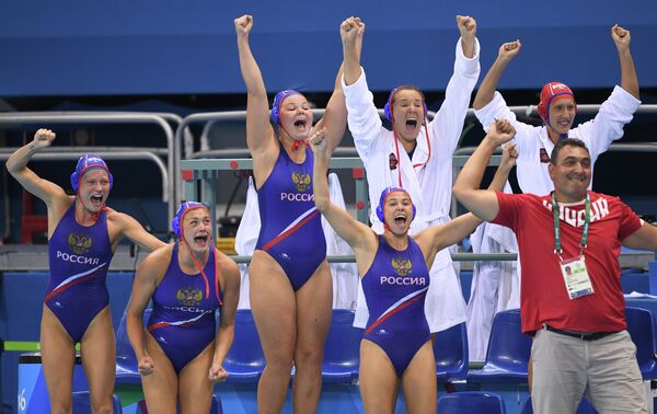 Игроки женской сборной России по водному поло Игроки женской сборной России по водному поло