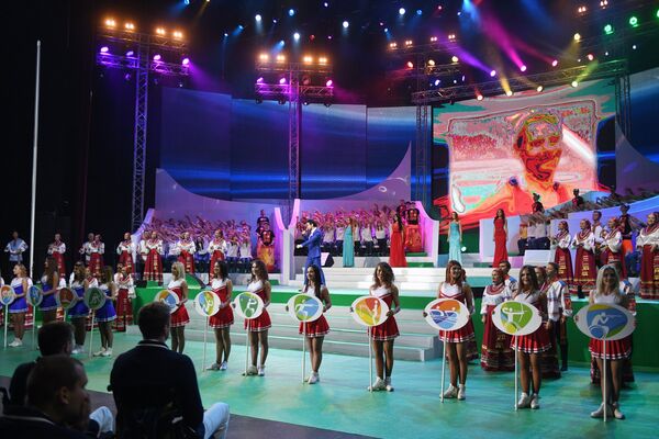Церемония открытия Всероссийских паралимпийских соревнований Церемония открытия Всероссийских паралимпийских соревнований