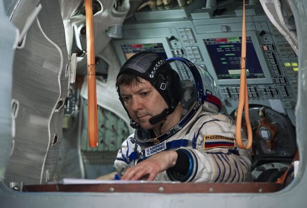 Российский космонавт Олег Кононенко Российский космонавт Олег Кононенко