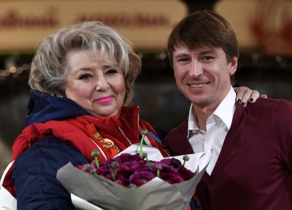 Татьяна Тарасова и Алексей Ягудин Татьяна Тарасова и Алексей Ягудин