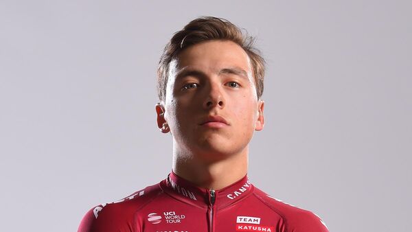 Российский велогонщик Katusha-Alpecin Вячеслав Кузнецов