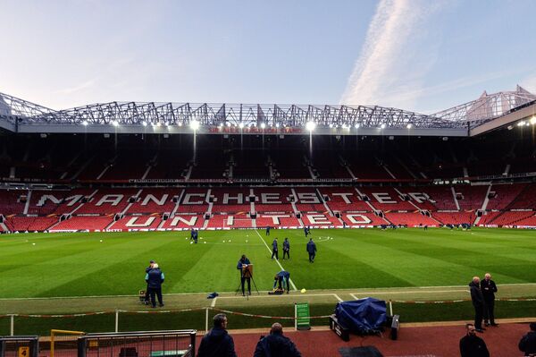Тренировка ФК Ростов на стадионе Old Trafford Тренировка ФК Ростов на стадионе Old Trafford