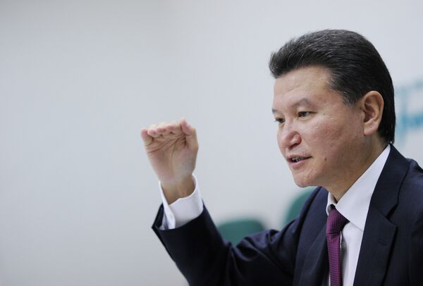 Президент FIDE Кирсан Илюмжинов Президент FIDE Кирсан Илюмжинов