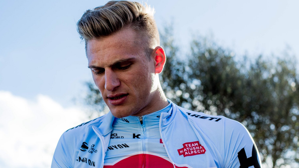 Велогонщик команды Katusha-Alpecin Марсель Киттель Велогонщик команды Katusha-Alpecin Марсель Киттель