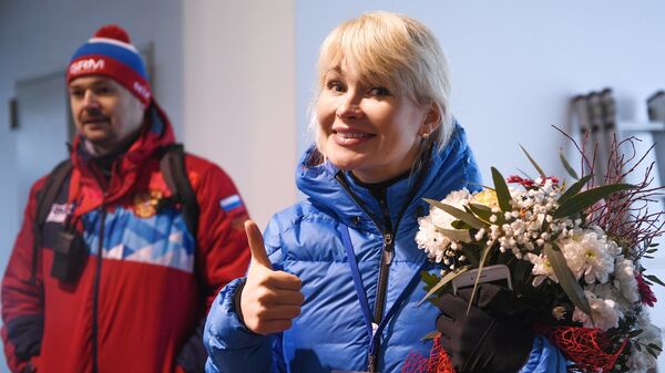 Президент Федерации санного спорта России Наталия Гарт Президент Федерации санного спорта России Наталия Гарт