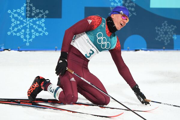 Российский спортсмен Александр Большунов Российский спортсмен Александр Большунов