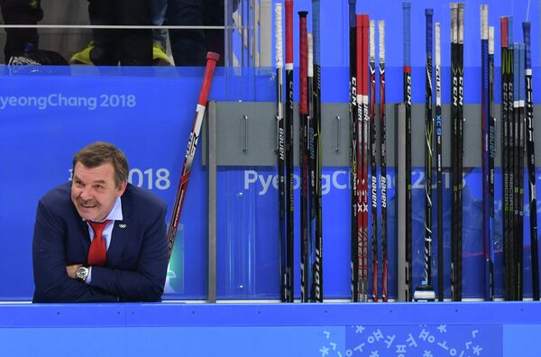 Главный тренер российских хоккеистов Олег Знарок Главный тренер российских хоккеистов Олег Знарок