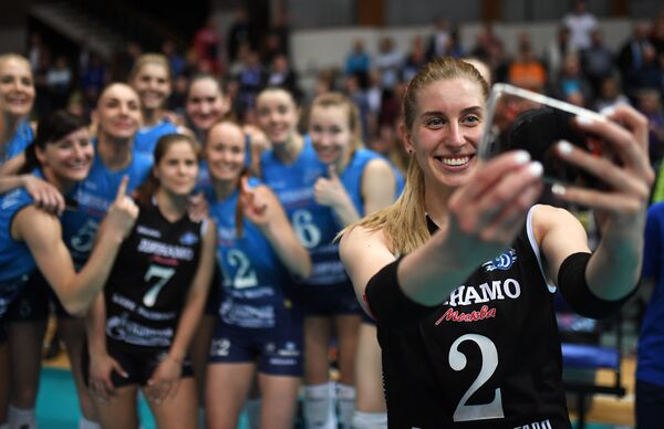 Игрок ВК Динамо Дарья Талышева Игрок ВК Динамо Дарья Талышева