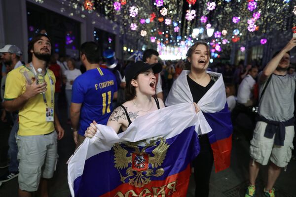 Болельщики сборной России Болельщики сборной России