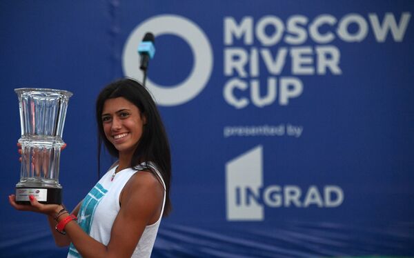 Теннис. WTA MOSCOW RIVER CUP. Финалы Теннис. WTA MOSCOW RIVER CUP. Финалы