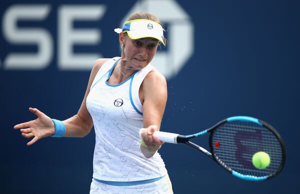 Российская теннисистка Екатерина Макарова на US Open Российская теннисистка Екатерина Макарова на US Open