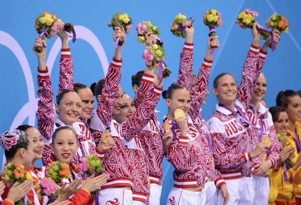 Сборная России по синхронному плаванию Сборная России по синхронному плаванию
