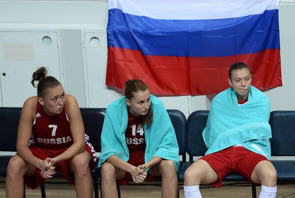 Баскетболистки сборной России Баскетболистки сборной России
