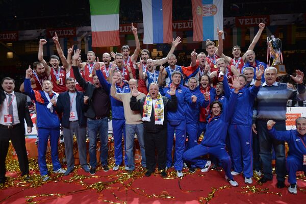 Волейбол. Чемпионат Европы. Мужчины. Финальный матч Волейбол. Чемпионат Европы. Мужчины. Финальный матч
