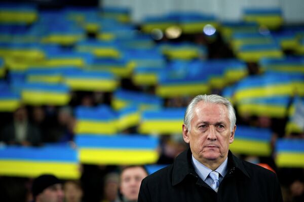 Главный тренер сборной Украины Михаил Фоменко Главный тренер сборной Украины Михаил Фоменко