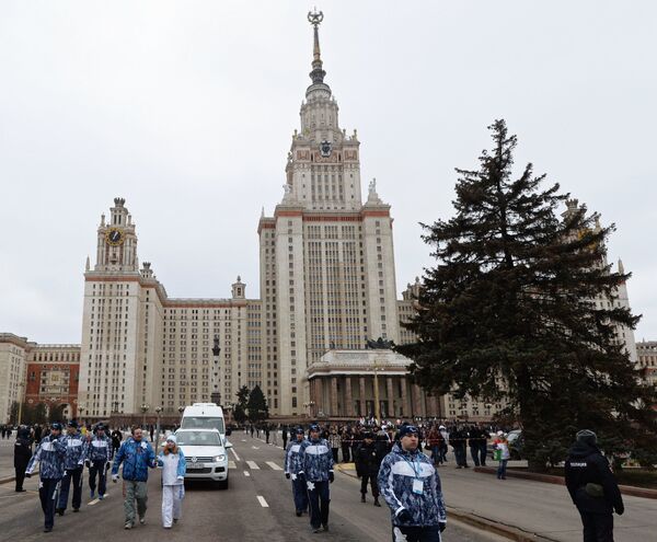 Эстафета паралимпийского огня. Москва Эстафета паралимпийского огня. Москва