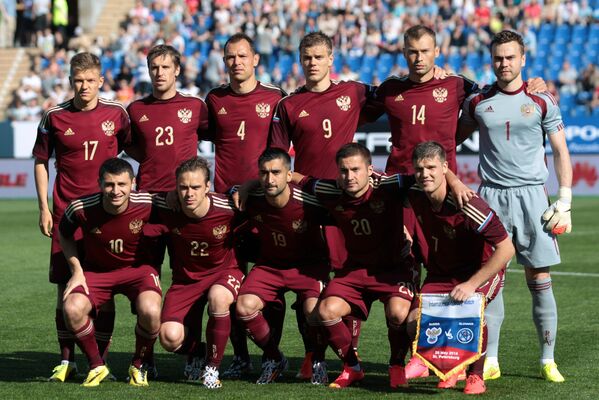 Футболисты сборной России Футболисты сборной России