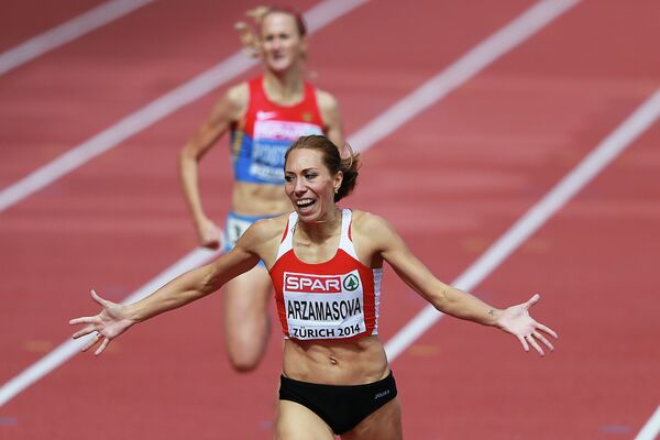 Белорусская бегунья Марина Арзамасова Белорусская бегунья Марина Арзамасова