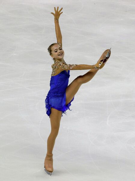 Российская фигуристка Елена Радионова Российская фигуристка Елена Радионова