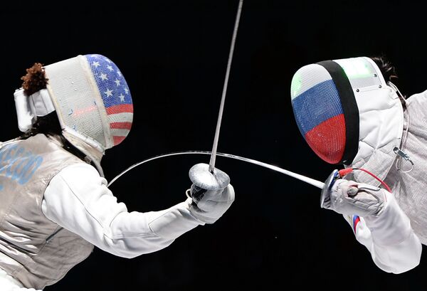 Слева направо: Нзинга Прескод (США) и Аида Шанаева (Россия) Слева направо: Нзинга Прескод (США) и Аида Шанаева (Россия)