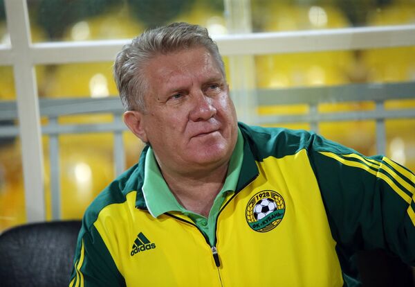 Главный тренер Кубани Сергей Ташуев Главный тренер Кубани Сергей Ташуев