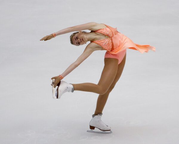 Российская фигуристка Елена Радионова Российская фигуристка Елена Радионова