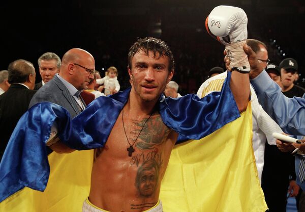 Украинский боксер Василий Ломаченко Украинский боксер Василий Ломаченко