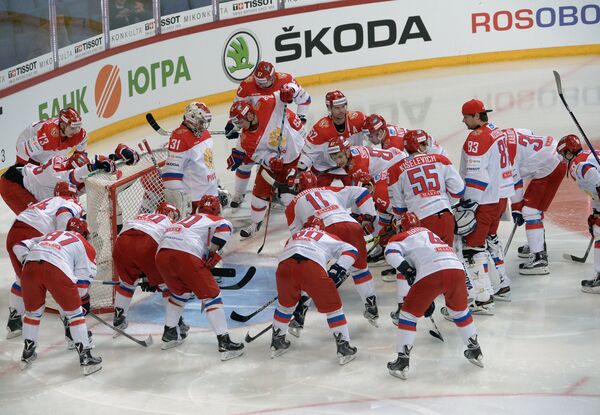 Игроки сборной России по хоккею Игроки сборной России по хоккею