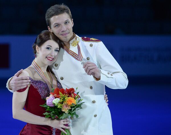 Екатерина Боброва и Дмитрий Соловьев Екатерина Боброва и Дмитрий Соловьев