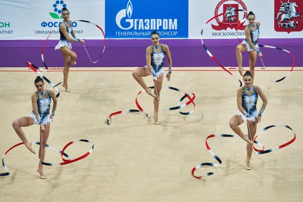 Художественная гимнастика. Гран-при Москвы. Первый день Художественная гимнастика. Гран-при Москвы. Первый день