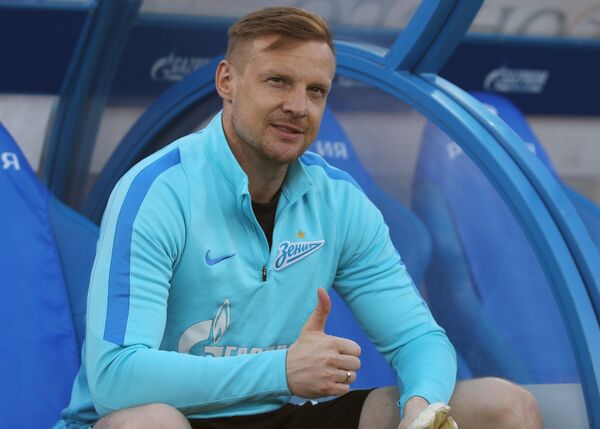 Вратарь Зенита Вячеслав Малафеев Вратарь Зенита Вячеслав Малафеев