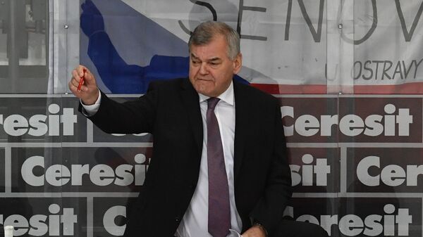 Главный тренер сборной Чехии Владимир Вуйтек Главный тренер сборной Чехии Владимир Вуйтек