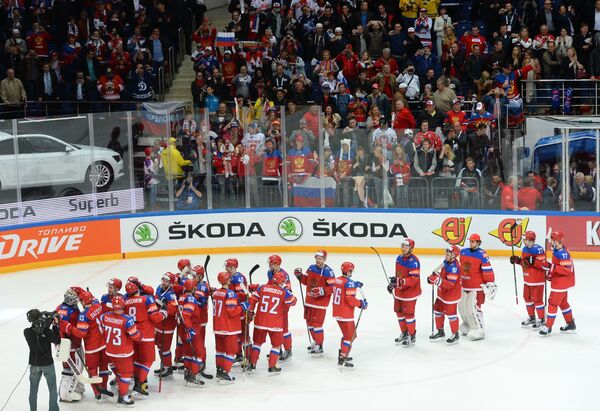 Хоккеисты сборной России Хоккеисты сборной России